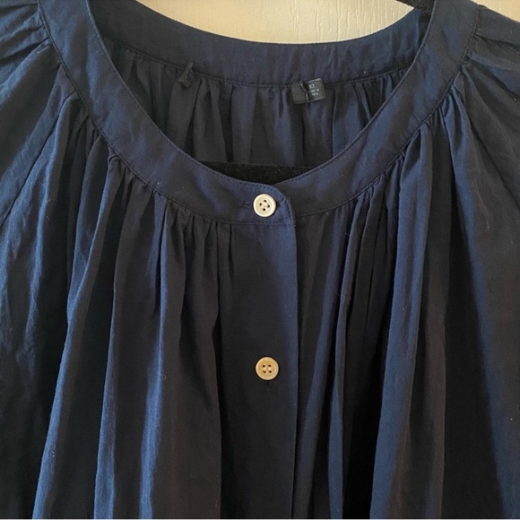 JENNI KAYNE Willow Blouse in Dark Blue - XL - Picture 8 of 13